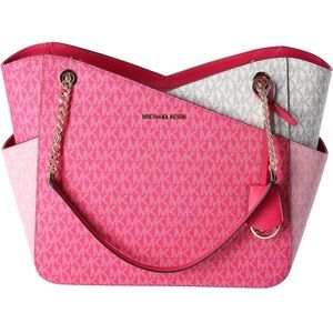 Michael Kors Jet Set Tote in multi pink